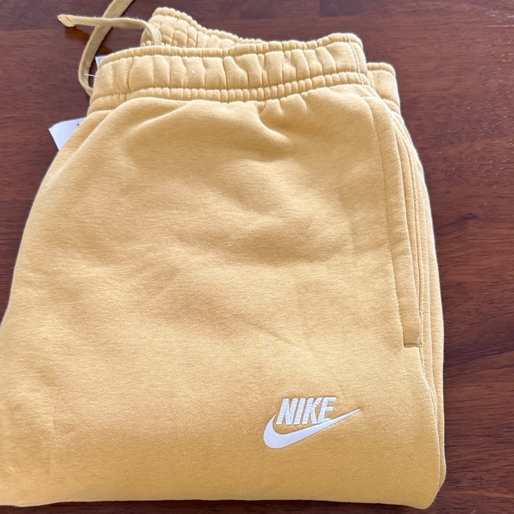 Nike Mustard Yellow Sweatpants
